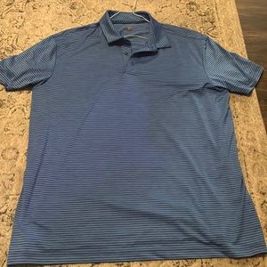 Blue striped Polo